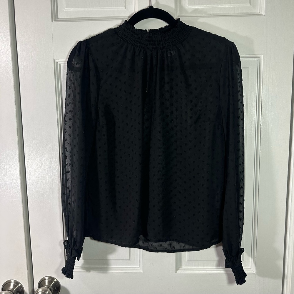 Transparent black shirt